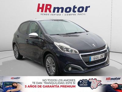 Usado Peugeot 208 Style 82 CV (60 kW) 2016 Azul Utilitario