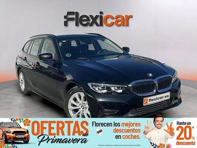 Usado BMW 320 190 CV (139 kW) 2020 Negro Familiar
