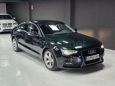 Usado Audi A5 Sportback 245 CV (180 kW) 2013 Verde Utilitario