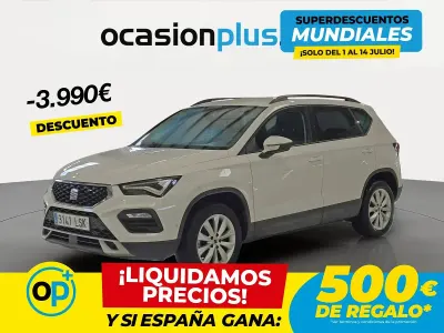Usado Seat Ateca Style 116 CV (85 kW) 2021 Blanco SUV