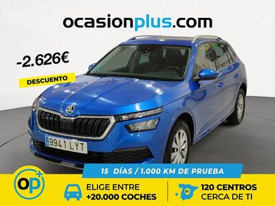 Azul Usado 2022 Skoda Kamiq SUV | 16.790 € (Precio justo)