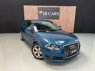 Usado Audi A3 Ambition 140 CV (102 kW) 2009 Azul Utilitario