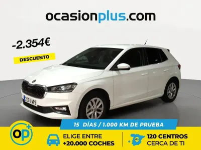 Brugt Skoda Fabia Selection 95 HK (69 kW) 2024 Hvid Sedan