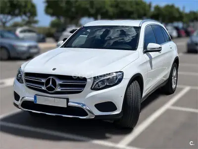Usado Mercedes GLC220 170 CV (125 kW) 2017 Blanco SUV