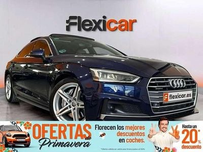 Usado Audi A5 Sportback S-Line 286 CV (210 kW) 2019 Azul Utilitario