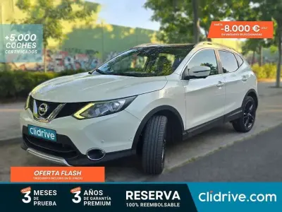 Usado Nissan Qashqai Black Edition 131 CV (96 kW) 2017 Blanco SUV