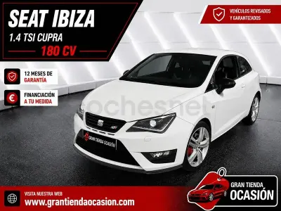 Usado Seat Ibiza SC CUPRA 180 CV (132 kW) 2012 Blanco Utilitario