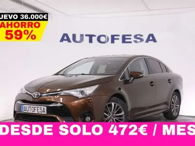 Usado Toyota Avensis Executive 150 CV (110 kW) 2015 Marrón Berlina