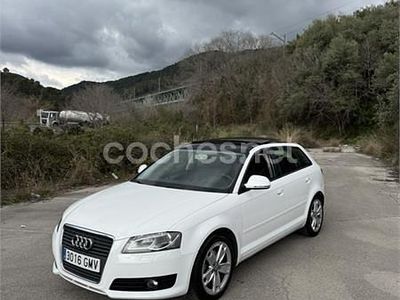 Usado Audi A3 Ambition 125 CV (91 kW) 2009 Blanco Utilitario