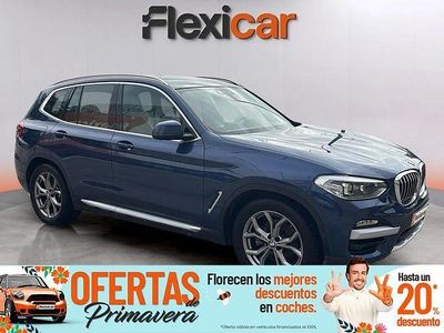 Usado BMW X3 184 CV (135 kW) 2018 Azul SUV