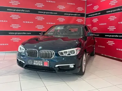 Usado BMW 116 116 CV (85 kW) 2016 Azul Utilitario