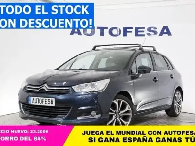 Usado Citroën C4 Exclusive 112 CV (82 kW) 2010 Azul Berlina
