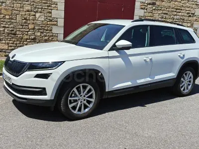 Usado Skoda Kodiaq Ambition 150 CV (110 kW) 2018 Blanco SUV