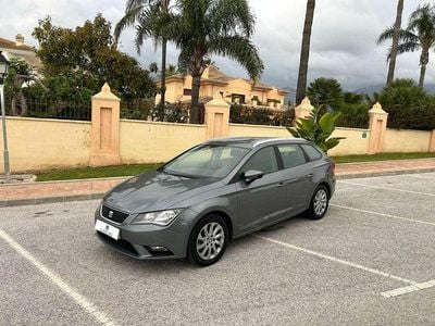 Käytetty Seat Leon I-Tech 105 HP (77 kW) 2015 Harmaa Viistoperä