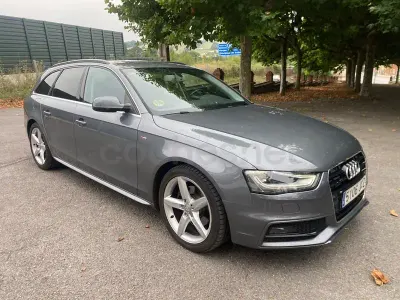 Usado Audi A4 S-Line 150 CV (110 kW) 2015 Gris / plata Familiar