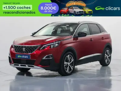 Usado Peugeot 3008 GT-line 130 CV (95 kW) 2020 Rojo SUV
