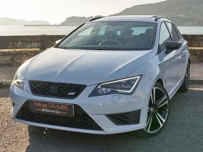Usado Seat Leon CUPRA 280 CV (205 kW) 2015 Blanco Familiar