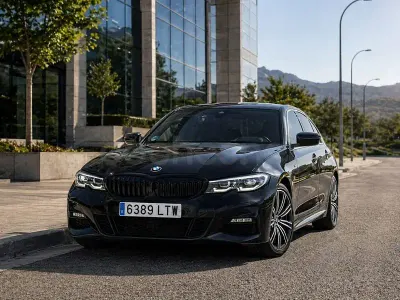 Usado BMW 320 190 CV (139 kW) 2021 Negro Berlina