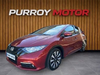 Granate Usado 2014 Honda Civic Executive Berlina | 11.500 € (Precio justo)