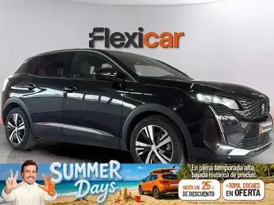 Usado Peugeot 3008 Allure 136 CV (100 kW) 2023 Negro SUV