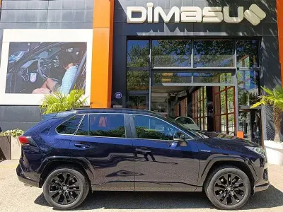 Usado Toyota RAV4 Hybrid Style 218 CV (160 kW) 2021 Azul SUV