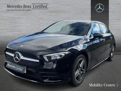 Usado Mercedes A250 218 CV (160 kW) 2021 Negro noche Berlina