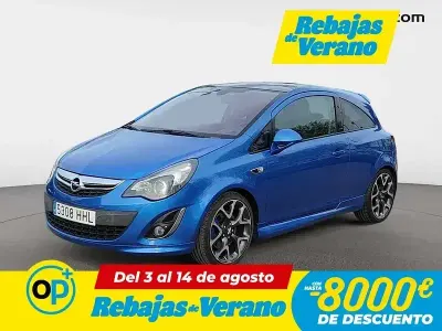 Usado Opel Corsa OPC 192 CV (141 kW) 2011 Azul Utilitario