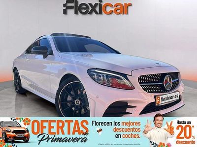 Usado Mercedes C200 184 CV (135 kW) 2022 Blanco Coupe