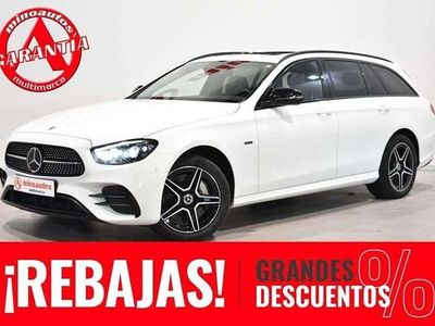 Blanco Usado 2021 Mercedes E300 AMG line Familiar | 31.890 €