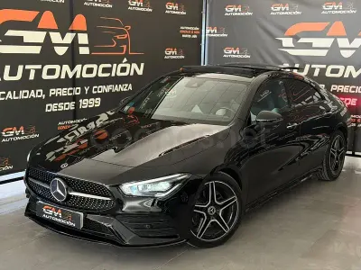 Usado Mercedes CLA200 150 CV (110 kW) 2021 Negro Berlina