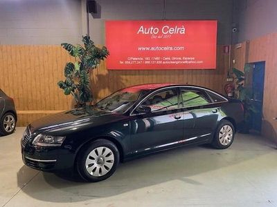 Usado Audi A6 170 CV (125 kW) 2004 Negro Berlina