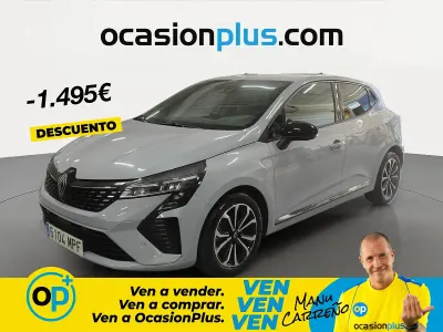 Usado Renault Clio V Techno 90 CV (66 kW) 2024 Gris Berlina