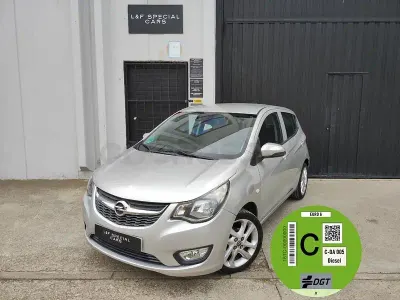 Usado Opel Karl Selective 75 CV (55 kW) 2016 Gris / plata Utilitario
