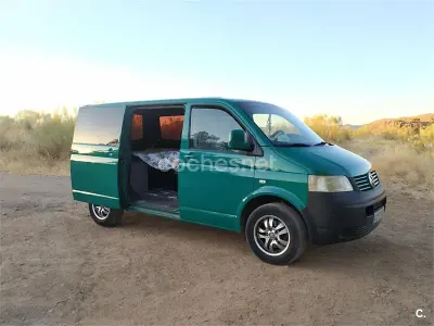 Usado VW T5 68 CV (50 kW) 2008 Verde Van