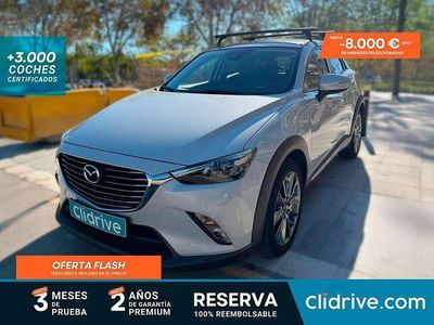 Usado Mazda CX-3 121 CV (88 kW) 2018 Gris SUV