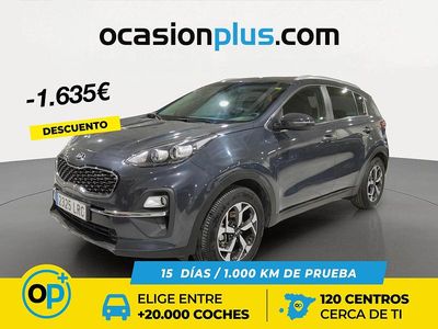 Usado Kia Sportage Plus 136 CV (100 kW) 2021 Gris SUV