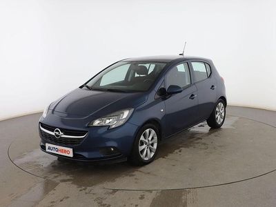 Usado Opel Corsa Selective 90 CV (66 kW) 2017 Azul Utilitario