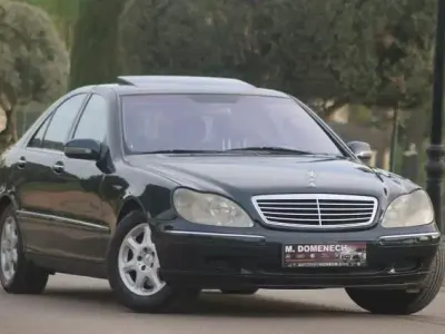 Usado Mercedes S500 306 CV (225 kW) 2000 Azul Berlina