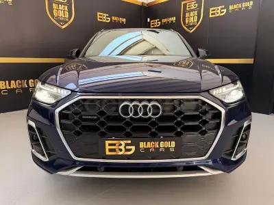 Usado Audi Q5 S-Line 204 CV (150 kW) 2021 Azul SUV