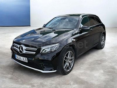 Usado Mercedes GLC220 170 CV (125 kW) 2016 Negro SUV