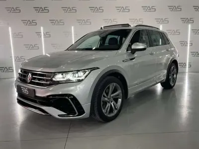 Käytetty VW Tiguan R-line 150 HP (110 kW) 2021 Harmaa Katumaasturi