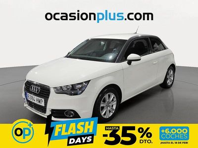 Usado Audi A1 Attraction 90 CV (66 kW) 2012 Blanco Utilitario