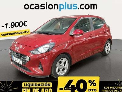 Rojo Usado 2021 Hyundai i10 Utilitario | 11.773 € (Precio justo)