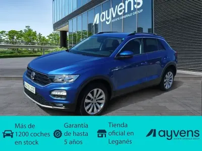 Usado VW T-Roc Advance 115 CV (84 kW) 2020 Azul SUV