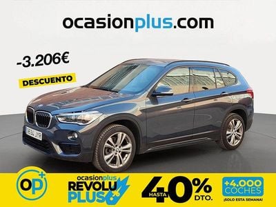 Usado BMW X1 136 CV (100 kW) 2017 Gris SUV