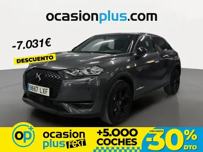Usado DS Automobiles DS3 Crossback Performance 110 CV (80 kW) 2022 Gris SUV