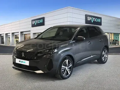 Käytetty Peugeot 3008 Allure 225 HP (165 kW) 2022 Musta Katumaasturi