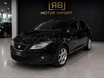 Usado Seat Ibiza Style 105 CV (77 kW) 2011 Negro Berlina