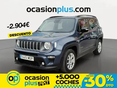 Usado Jeep Renegade Limited 130 CV (95 kW) 2023 Azul SUV