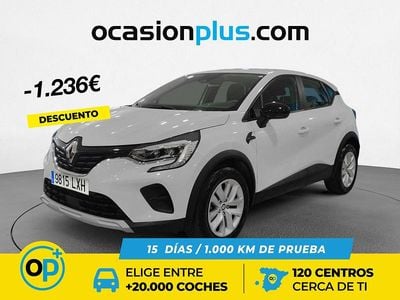 Blanco Usado 2022 Renault Captur Intens SUV | 13.390 € (Precio justo)